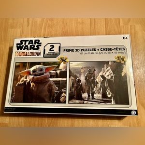 Disney Star Wars Mandalorian Prime 3D- 2 Puzzles